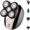 Image 2 : 5 in1 grooming kit wet/dry Shaver Electric Razor For Men All In One Bald Hair Trimmer Beard & Nose T
