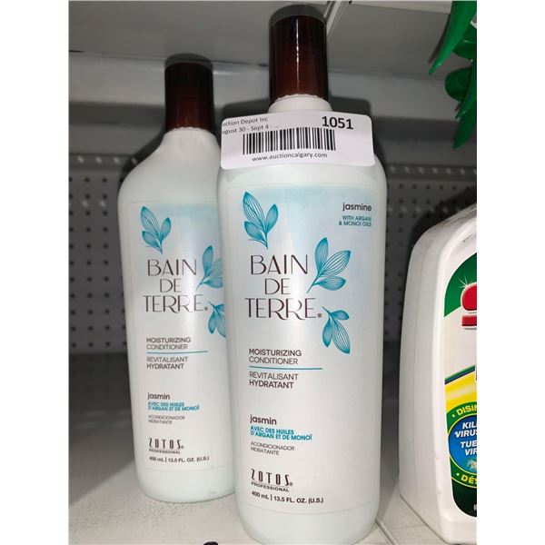 Zotos Bain De Terre Moisturizing Conditioner Jasmin 2 x 400ml