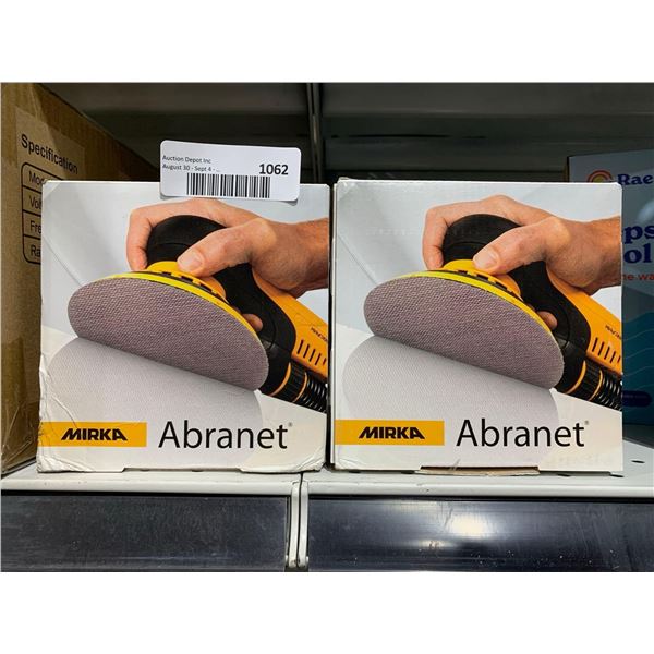 Mirka Abranet 9A-232-100 Mesh Grip Disk P100 Case of 50 x 2