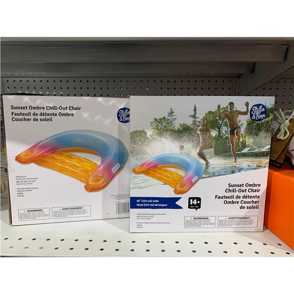 Stella & Finn Sunsset Ombre Chill-Out Chair x's 2