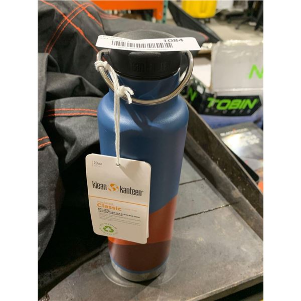 Klean Kanteen Insulated Classic Water Bottle Loop Cap Mountains 20oz