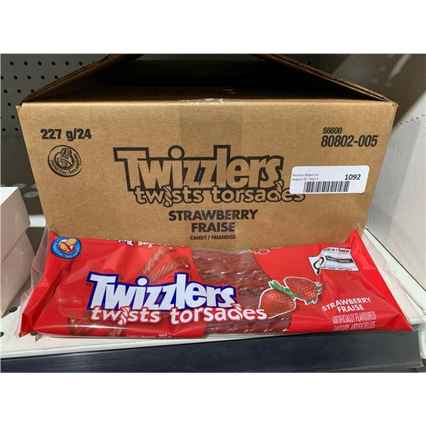 Twizzlers Twists Strawberry Candy 24 x 227g