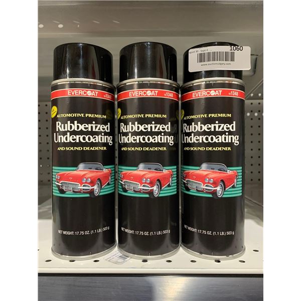 Evercoat Rubberized Undercoating And Sound Deadener 3 x 503g