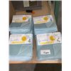 Image 1 : Fresh Lemon Microfiber Dish Cloths 4per pack x's 12 Packs