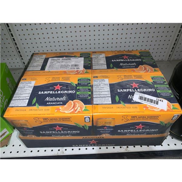 SanPallegrino Naturali Aranciata Italian Sparkling Drink 330mlx24