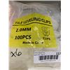 Image 3 : Tile Leveling Clips 2.0mm 100pcs per Pack x 6