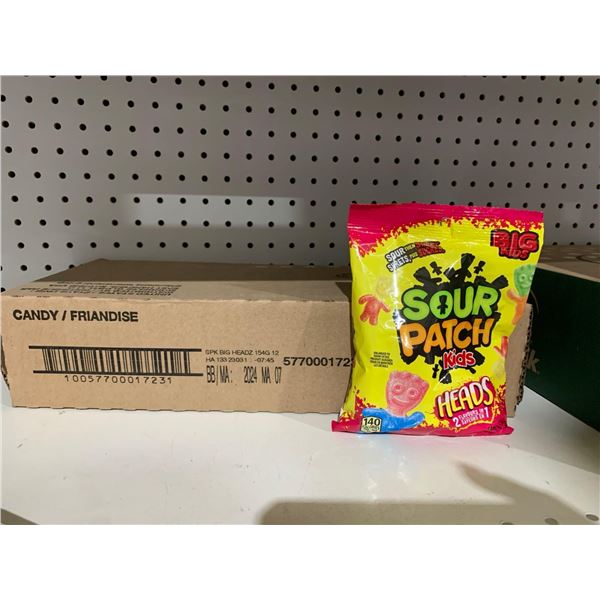 Sour Patch Kids Big Headz 2 in 1 Flavor 12 x 154g