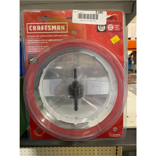 Craftsman Recessed Light Installation Kit With Dust Cover