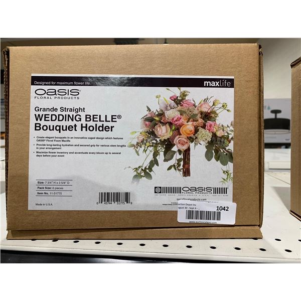Oasis Floral Products Wedding Belle Bouquet Holder 6 Pieces