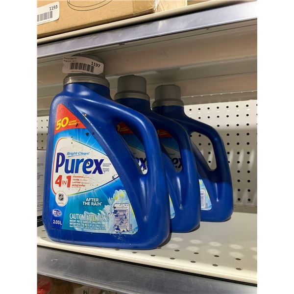 Purex Concentrated Detergent 4 in 12.03L x 3