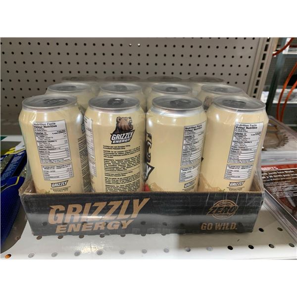 Grizzly Energy Drink Strawberry Kiwi 12 x 473ml