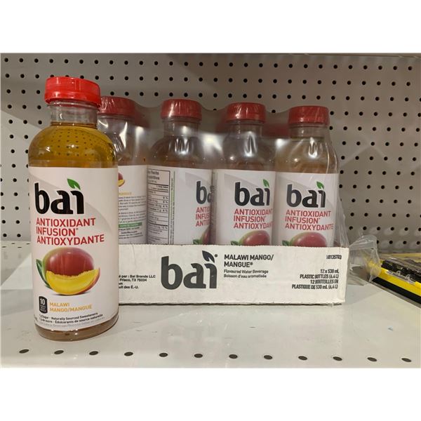 Bai Antioxidant Infusion Flavored Water Malawi Mango 12 x 530ml