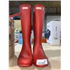 Image 1 : Hunter Original Tall Rain Boot Red Womens Size 11