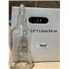 Image 2 : Glass Bottles NO LIDS 12 x 1L