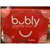 Image 2 : Bubly Sparkling Water Strawberry 24 x 355ml