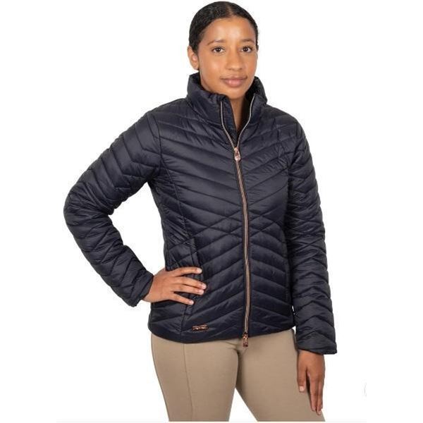 Tem Teq Equestrian Crystal Jacket Dark Navy Ladies Size XS