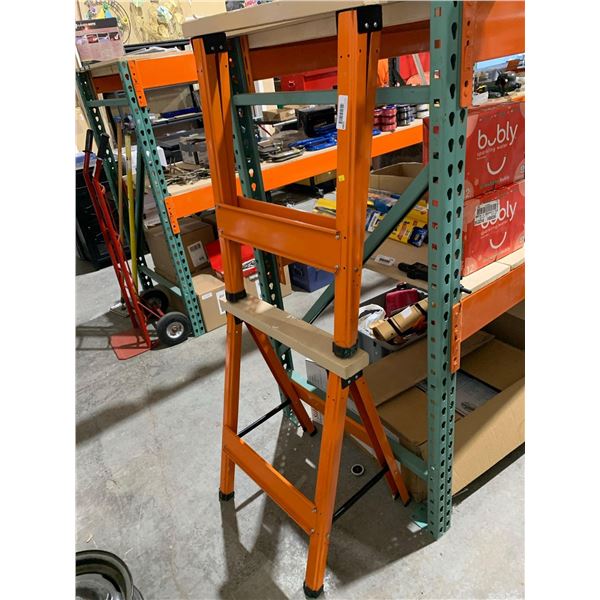 Lot of 2 Saw Horses Foldable