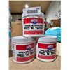 Image 1 : Lucas Oil Products Red N Tacky Grease 3x1 Lb