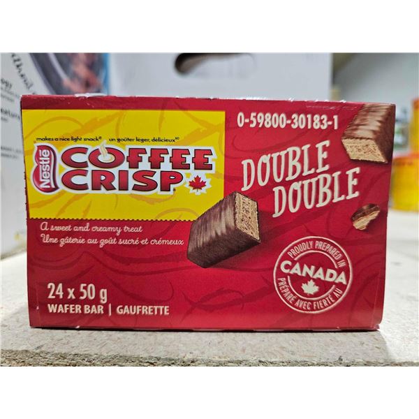 Coffee Crisp Double Double Candy Bars 24x50g