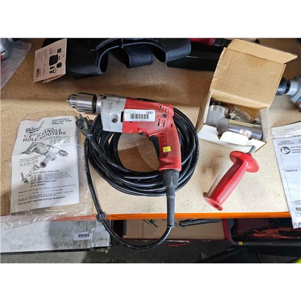 Milwaukee Heavy Duty 1/2" D-Handle Hole Shooter