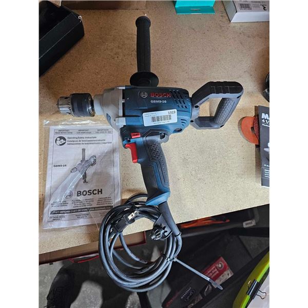 BOSCH Bosch GBM9-16 9 Amp 5/8 Inch Mixer with D-Handle, 5 Inch by 8 Inch