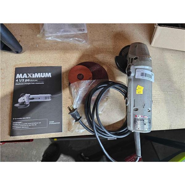 Maximum 9502B 4-1/2 " (100mm) Disc Grinder