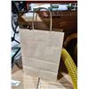 Image 3 : Kraft Brown Paper Bags with Handles 8x4.5x10.5" - 250 Count