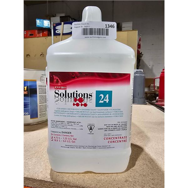 Enviro-Solutions® ES24 Food Service Disinfectant Cleaner - 4.73L