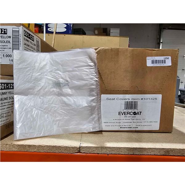 Evercoat Disposable Seat Covers - 250 Count
