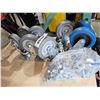 Image 2 : Lot of 8 Casters with Hardware
