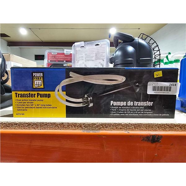 Power Fist Transfer Pump