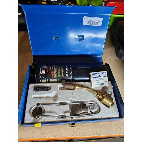 BernzOMatic Torch Kit with Metal Case
