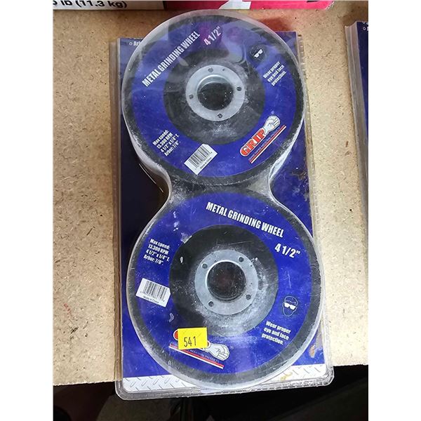 GRIP 4-1/2" Metal Grinding Discs - Lot of 10