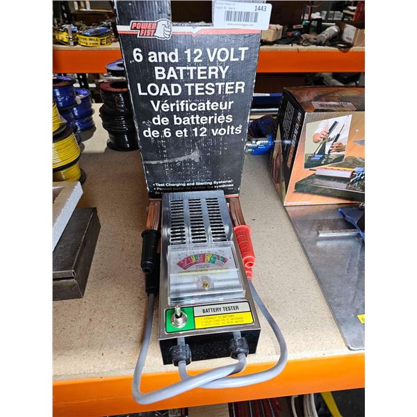 Power Fist 6 and 12 Volt Battery Load Tester