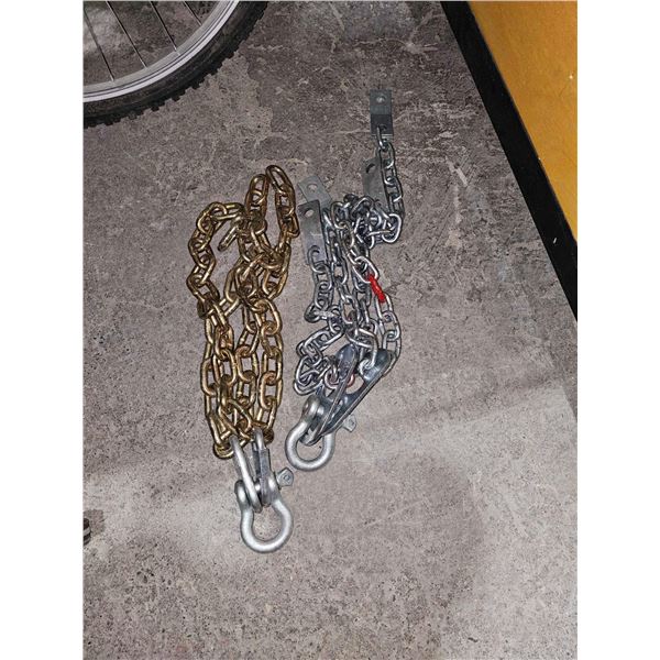 Lot of 2 Support / Hoist Chains