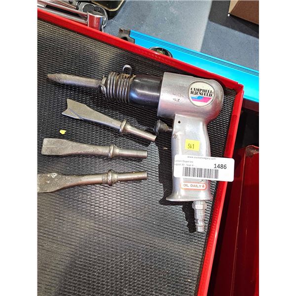 Campbell Hausfield Air Chisel with Bits