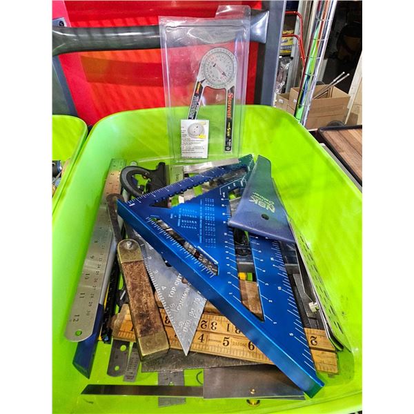 Lot of Assorted Measuring Tools