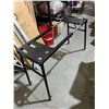 Image 2 : Metal Multi-Use Folding Table with Extendable Legs