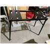 Image 3 : Metal Multi-Use Folding Table with Extendable Legs
