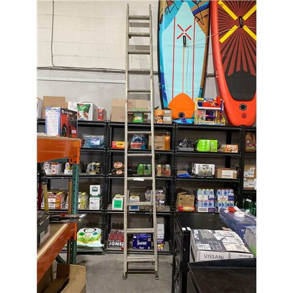 14 Foot to 24 Foot Aluminum Extension Ladder