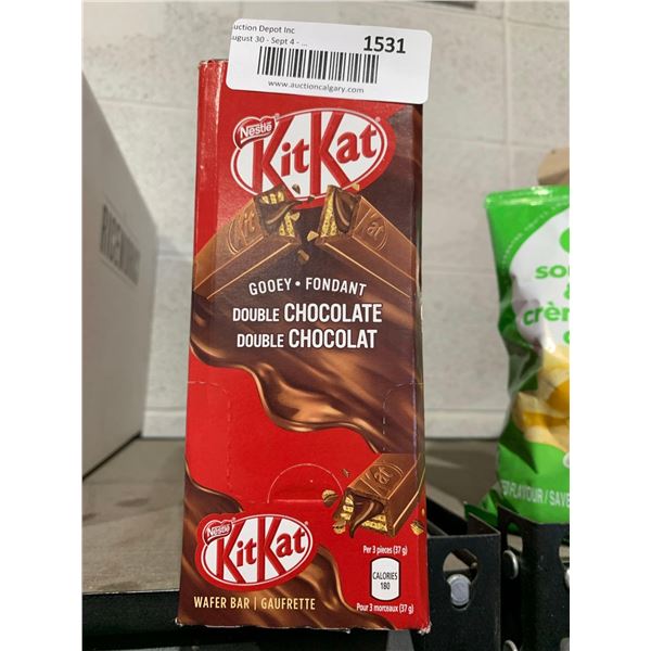 Nestle KitKat Gooey Double Chocolate Bars 15 x 112g