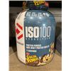 Image 1 : ISO100 Hydrolized Protein Powder 100% Whet Protein Isolate Cocoa Pebbles 2.3KG