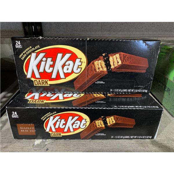 KitKat Dark Chocolate Bars 48 x 42g