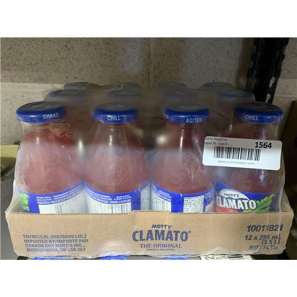 Mott's Clamato The Original Tomato Clam Cocktail 12 x 295ml