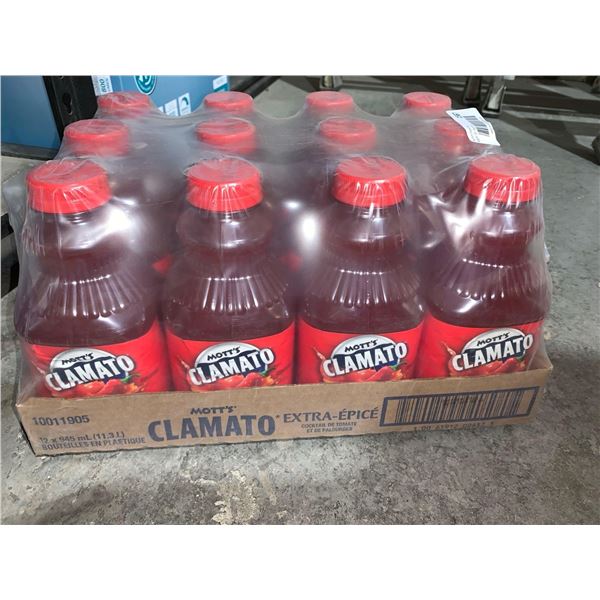 Mott's Clamato Extra Spicy Cocktail 12 x 945ml