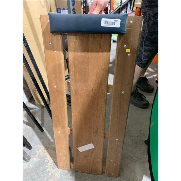 Vintage Wooden Mechanics Creeper