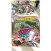 Image 2 : 2 BAGS OF ASSORTED COSTUME JEWELRY