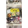 Image 2 : 2 BAGS OF ASSORTED COSTUME JEWELRY