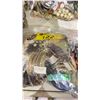 Image 2 : 2 BAGS OF ASSORTED COSTUME JEWELRY