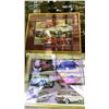 Image 2 : SHELF OF ASSORTED FRAMED CAR PHOTOS